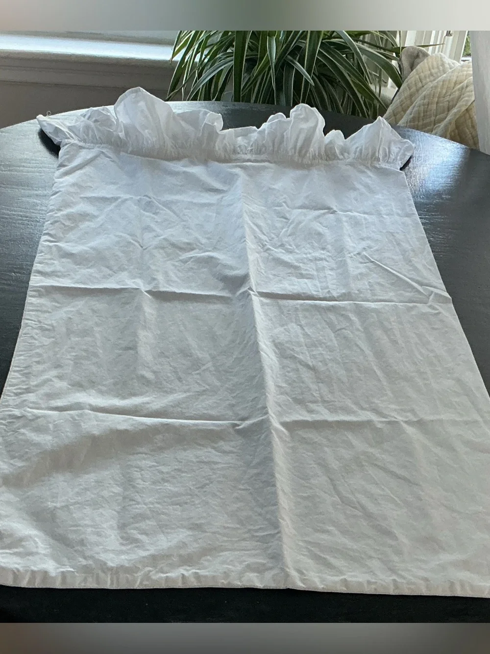 EUC Simply Shabby Chic Crisp White Sham